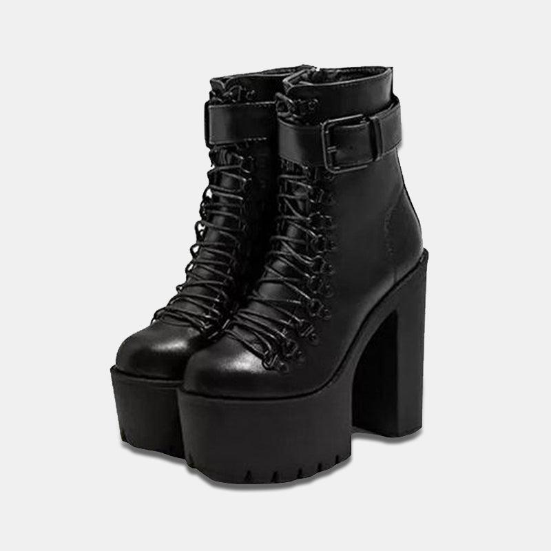 Lace Up Ankle Boots
