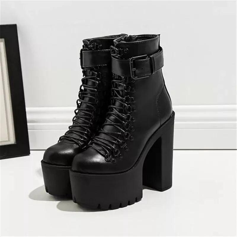 Lace Up Ankle Boots