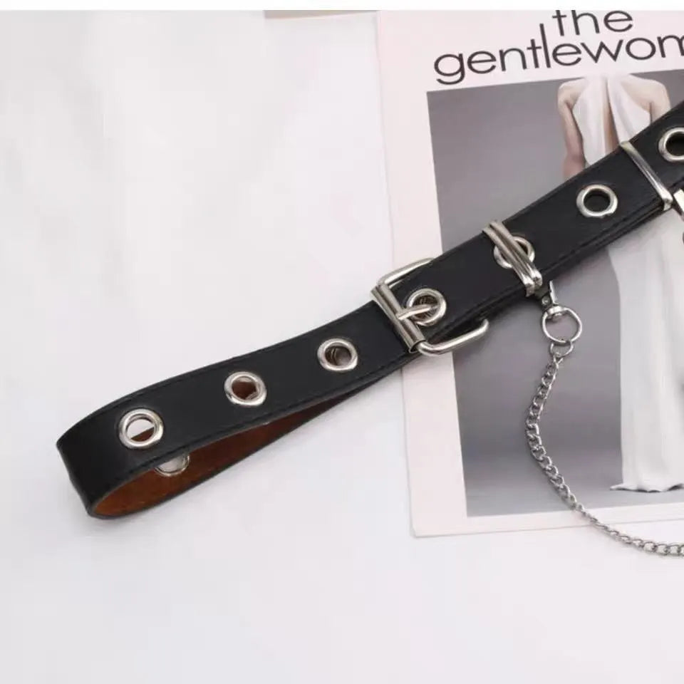 Buckle Waist Leather Belt