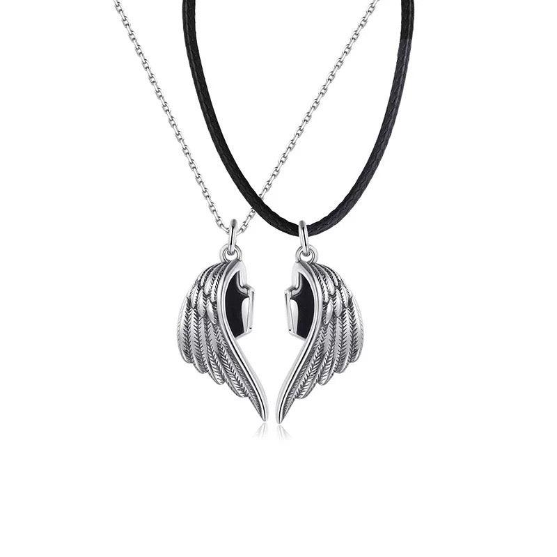 Devil and Angel Couple Necklace
