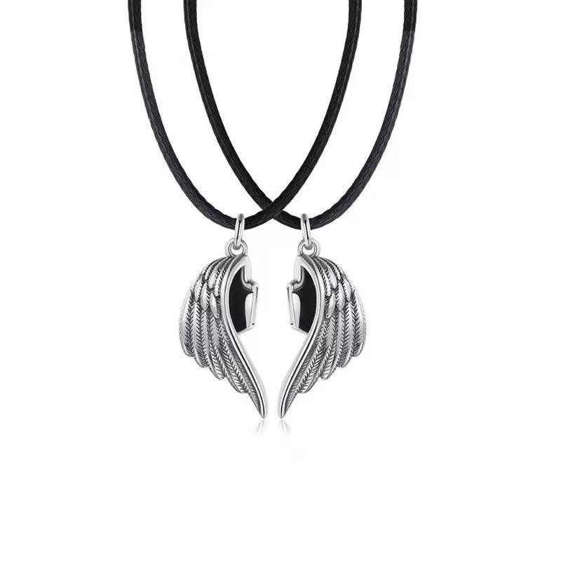 Devil and Angel Couple Necklace