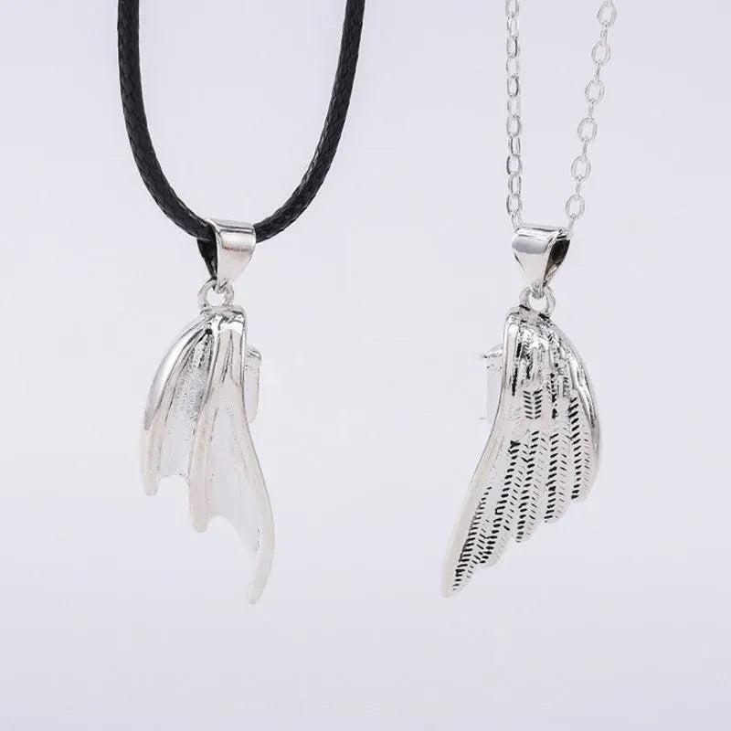 Devil and Angel Couple Necklace