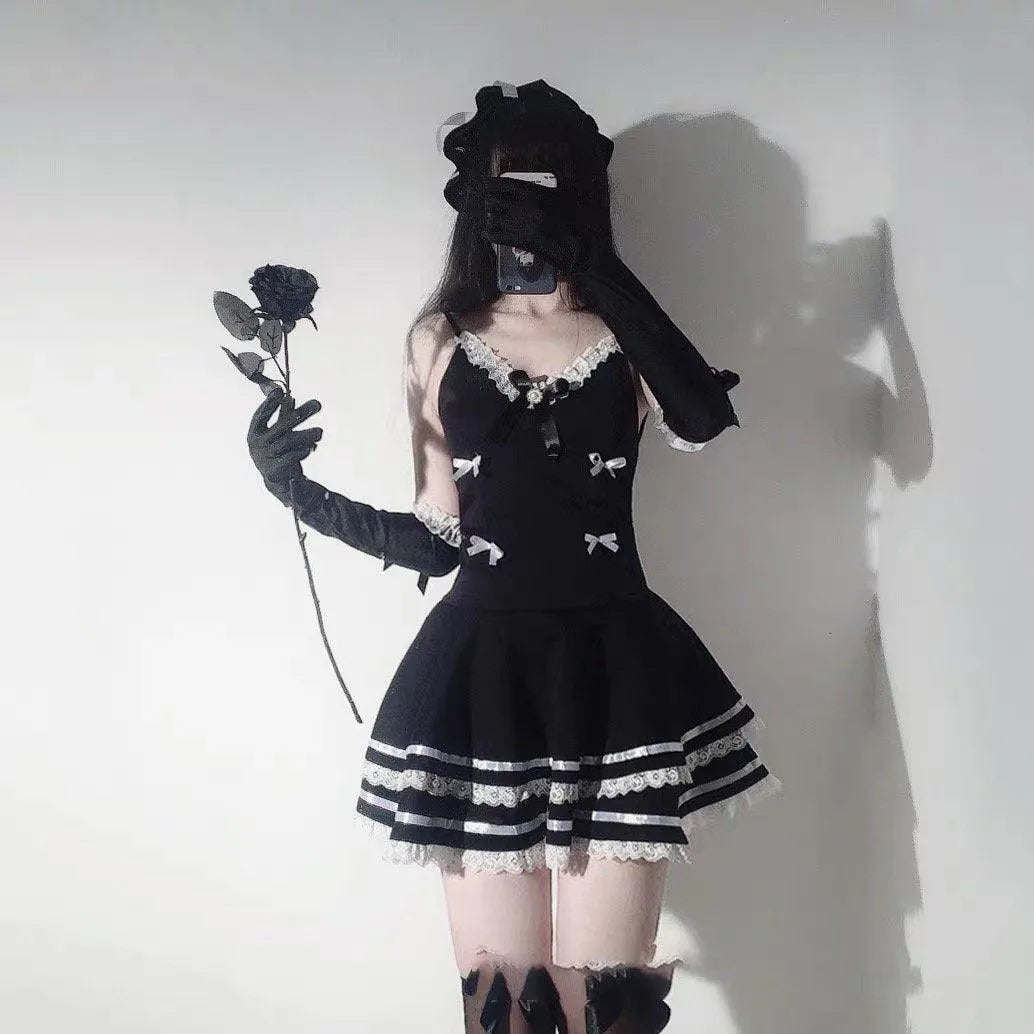 Strap Nightdress Maid Uniform