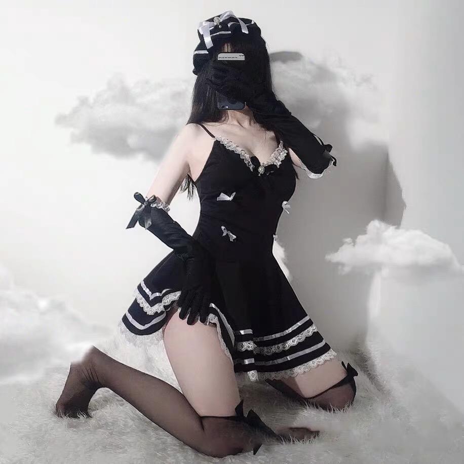 Strap Nightdress Maid Uniform