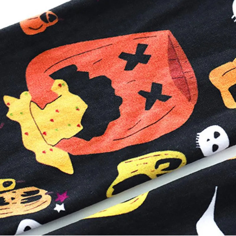 Ghost Pumpkin Bat Cartoon Halloween Stockings
