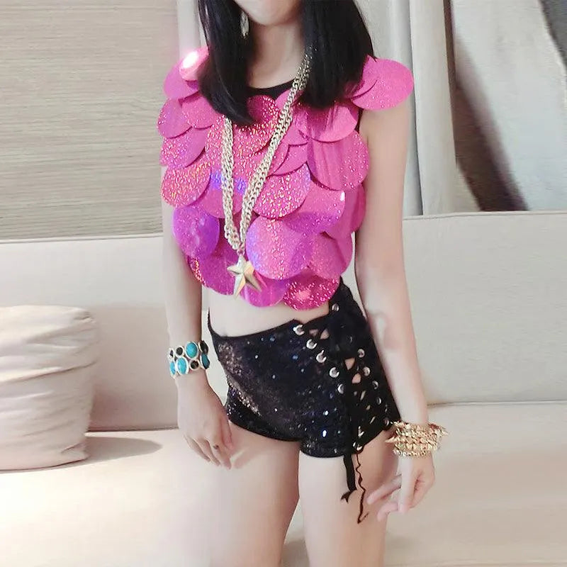 High Waist Hollow Out Hot Shorts