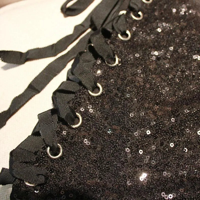 High Waist Hollow Out Hot Shorts