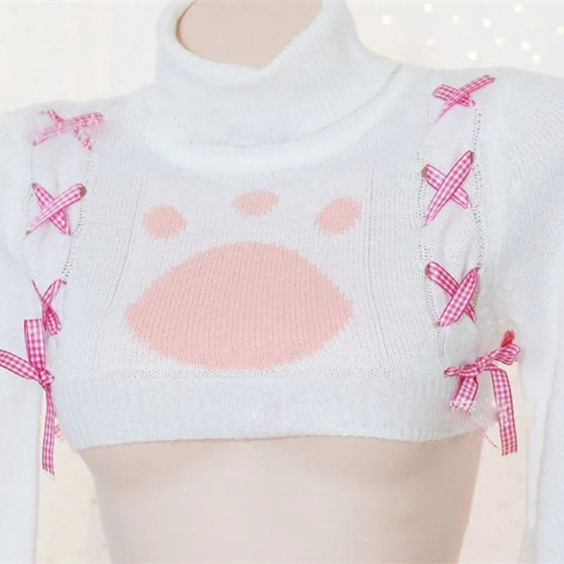 Heard It First Cat Paw Sweater