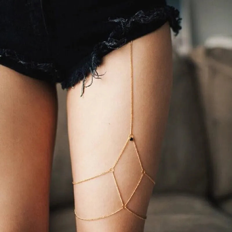 On High Alert Leg Ring