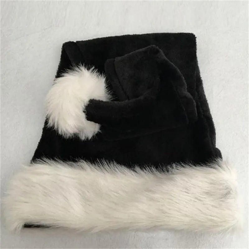 Christmas Santa Claus Black Hat