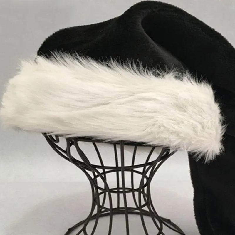 Christmas Santa Claus Black Hat