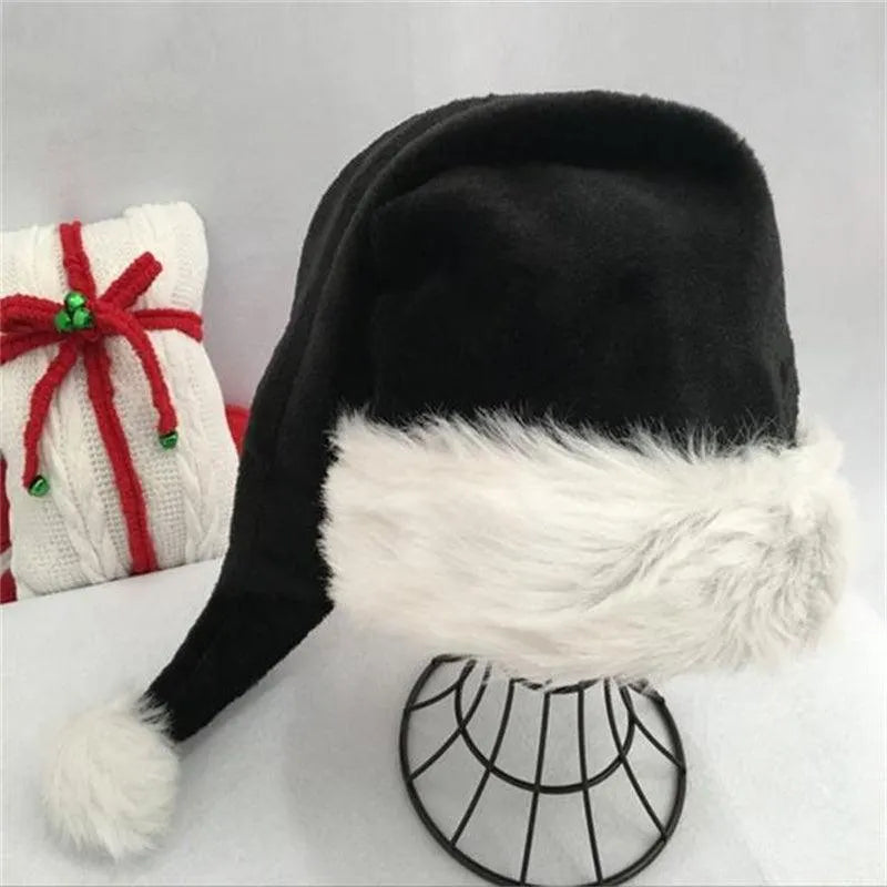 Christmas Santa Claus Black Hat
