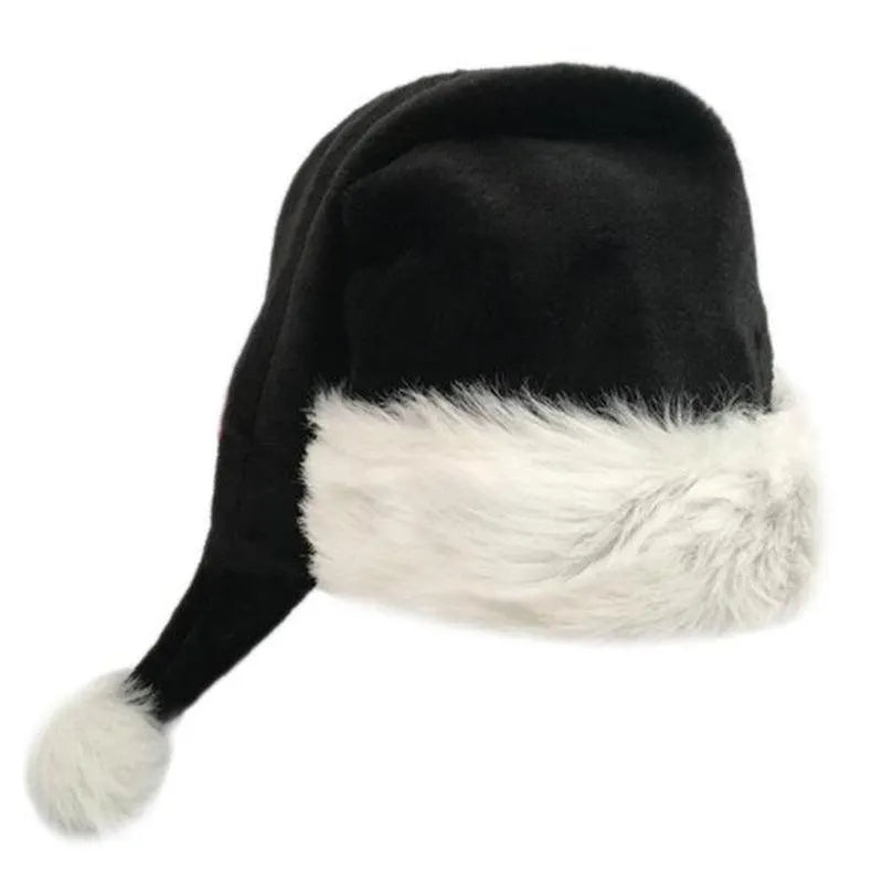 Christmas Santa Claus Black Hat