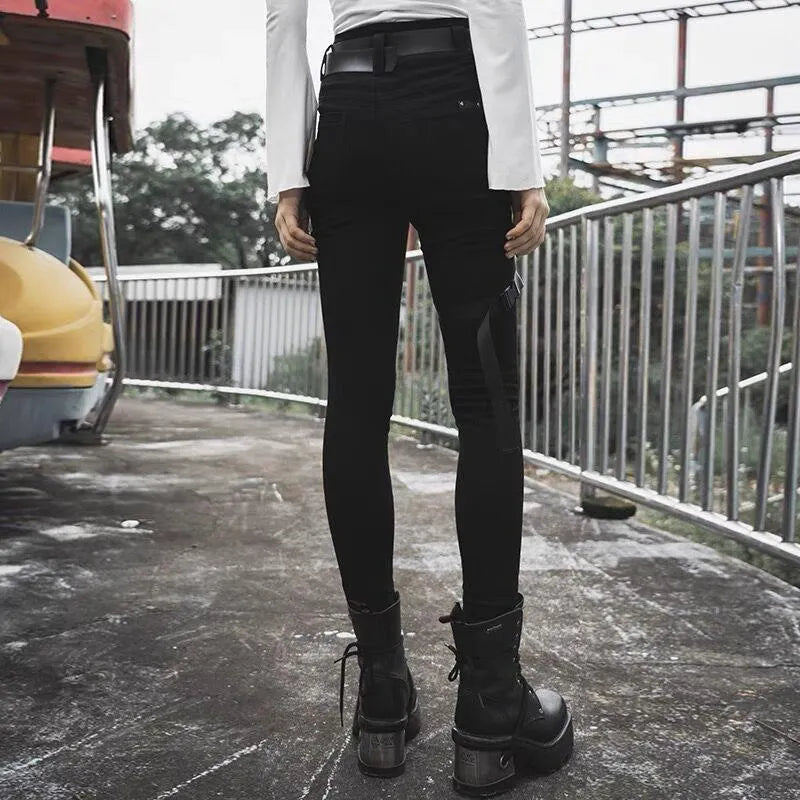 Buckle Punk Pants