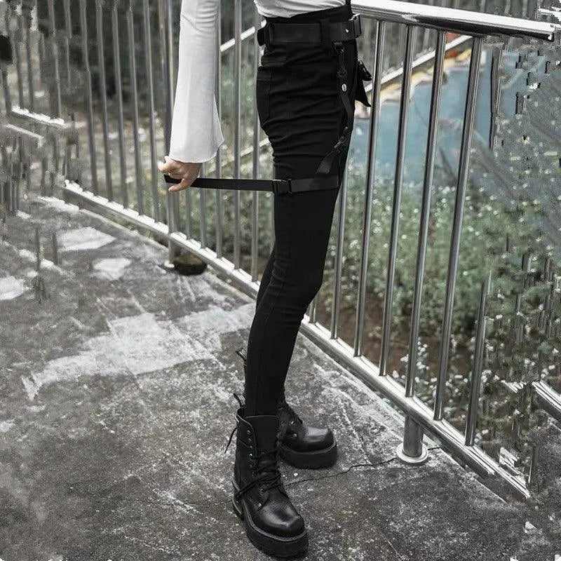 Buckle Punk Pants