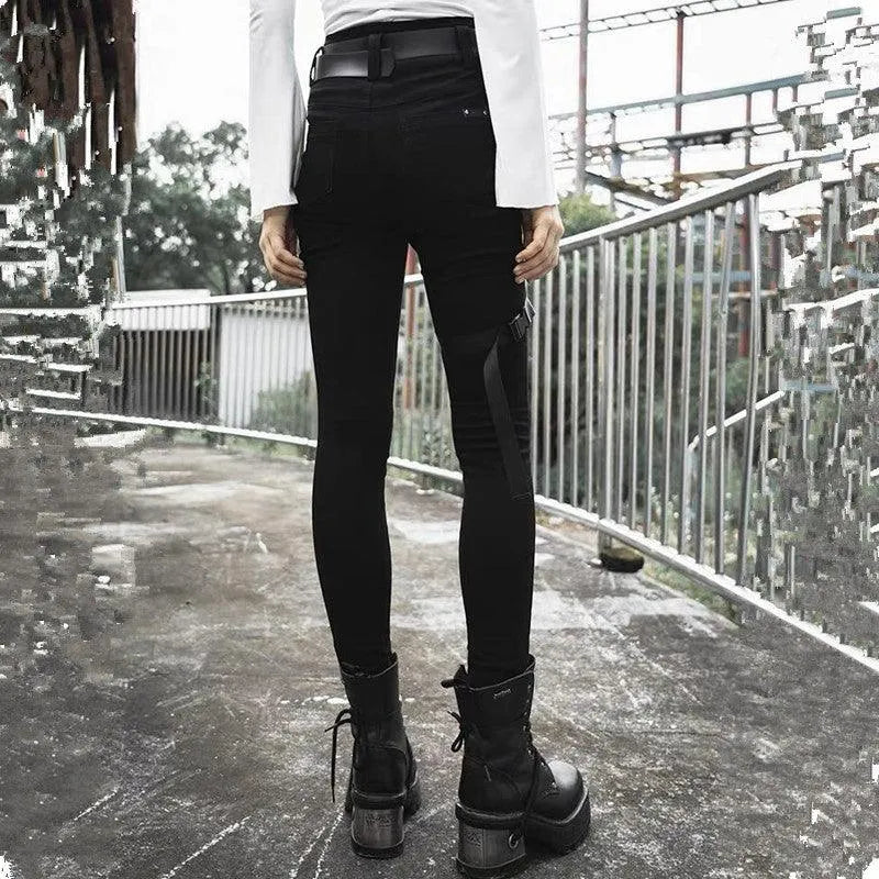 Buckle Punk Pants