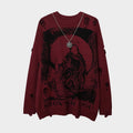 SHOW XIN DOU Print Sweater