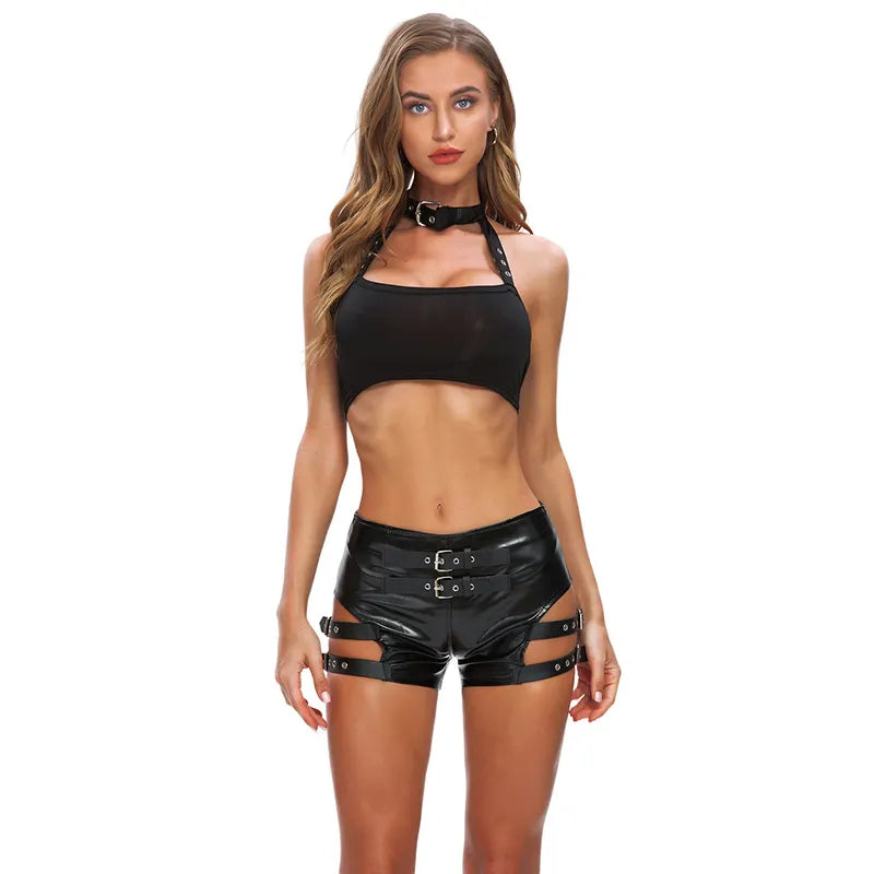 Dance Dark Style Performance Cosplay Shorts