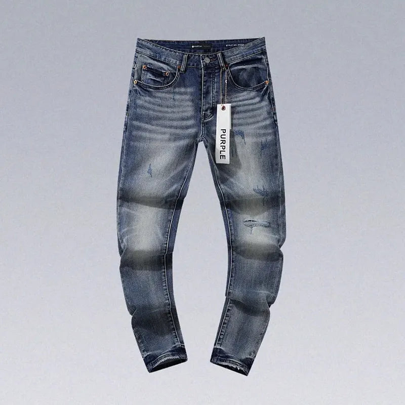 Vintage Fashion Purple Jeans