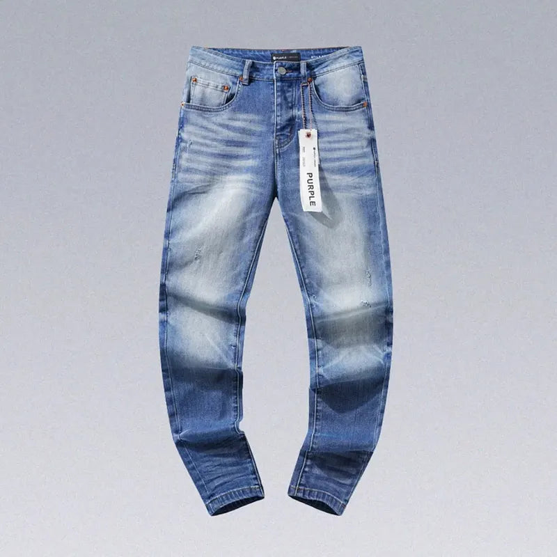 Vintage Fashion Purple Jeans