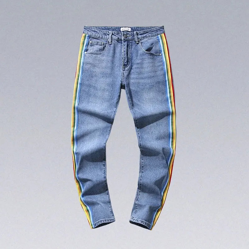 Vintage Fashion Purple Jeans
