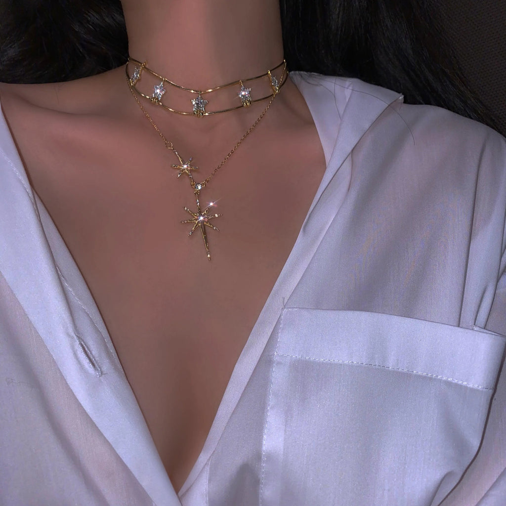 Sun Flower Dainty Necklace