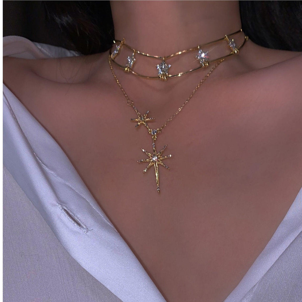 Sun Flower Dainty Necklace