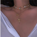 Sun Flower Dainty Necklace