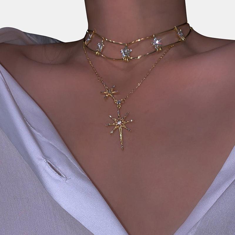 Sun Flower Dainty Necklace