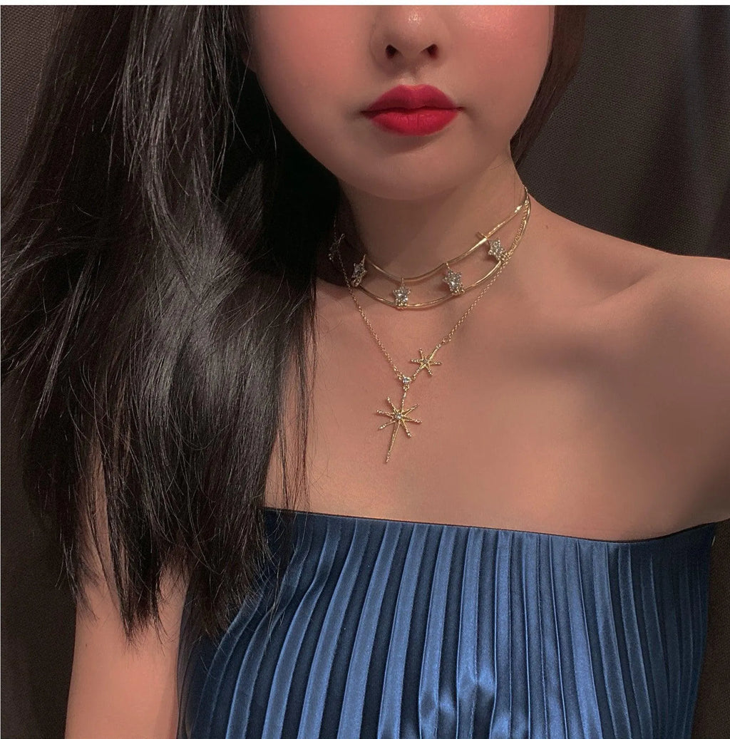 Sun Flower Dainty Necklace