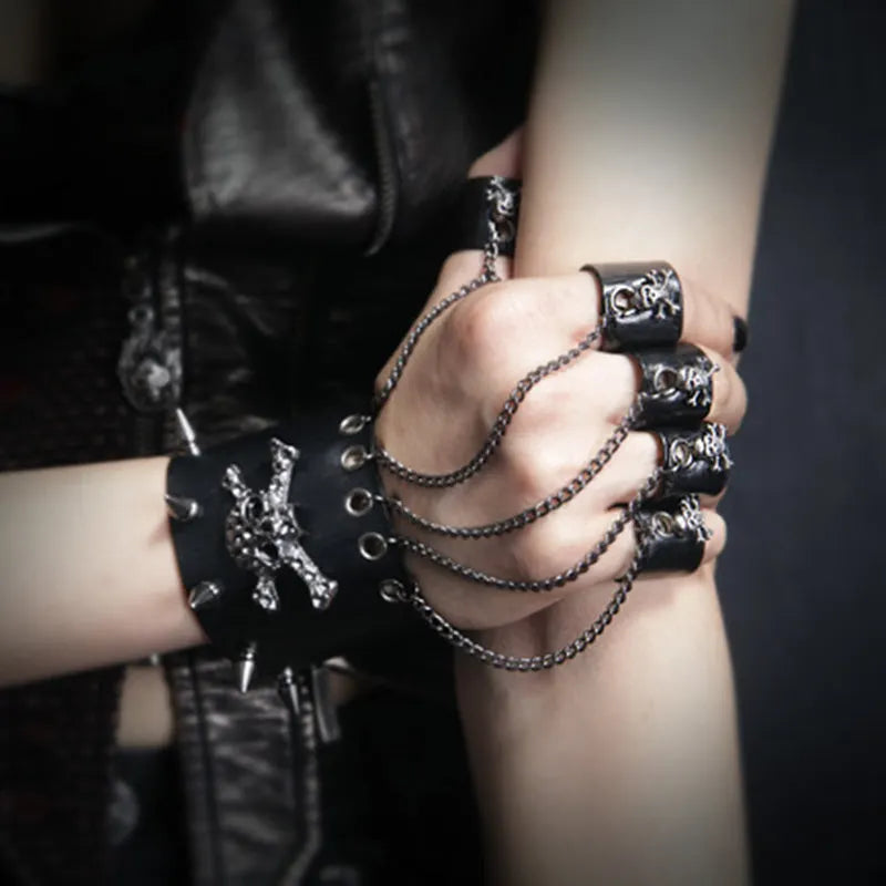 Bite Me Nothing Wrist and Finger Rings