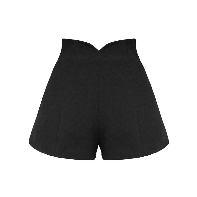 A-Line High Waist Shorts