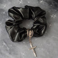 Cross Chain Hair Tie