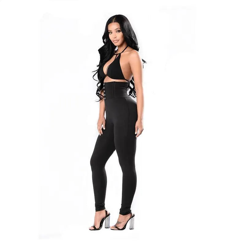 High Waist Black Tight Leggings