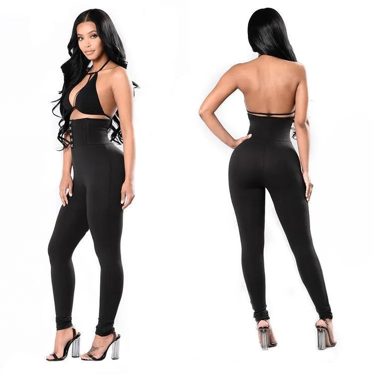 High Waist Black Tight Leggings