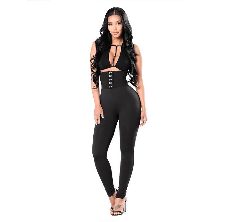 High Waist Black Tight Leggings
