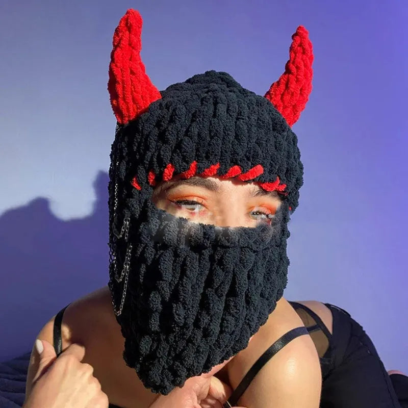 You Mean Us Devil Ski Mask Hat