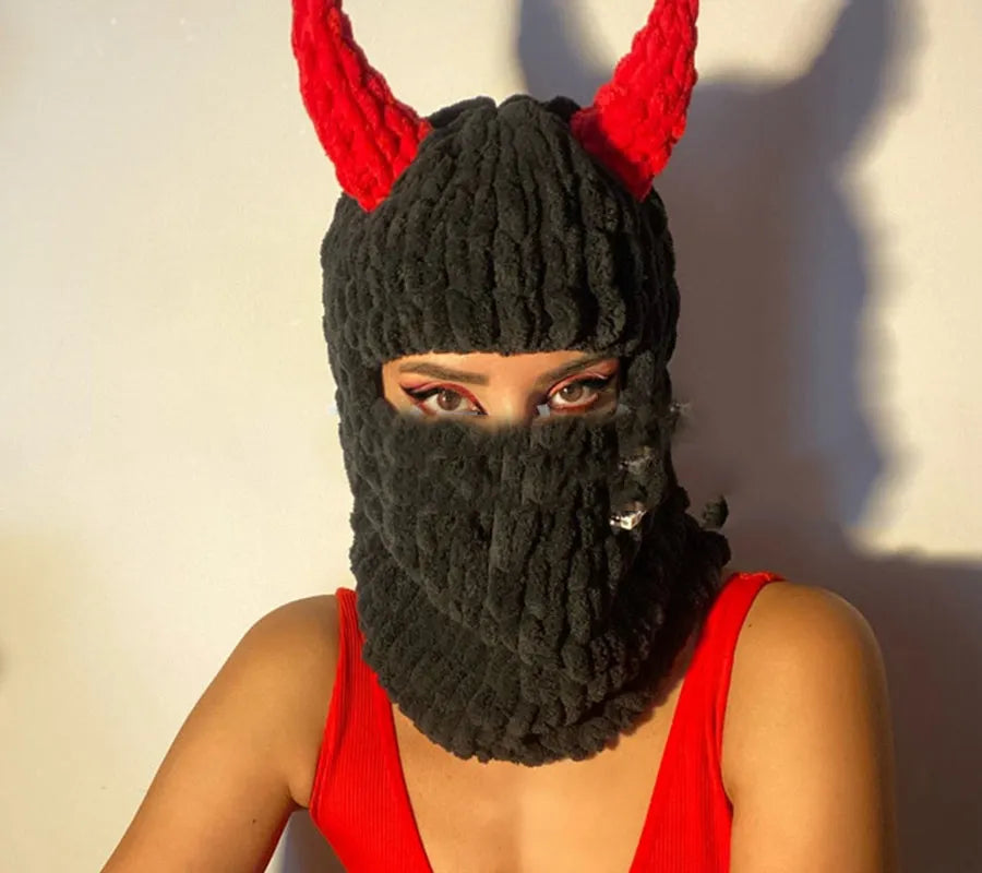 You Mean Us Devil Ski Mask Hat