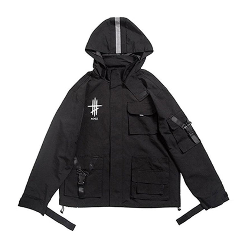 Hooded Tide Brand Jacket Functional Wind Coat
