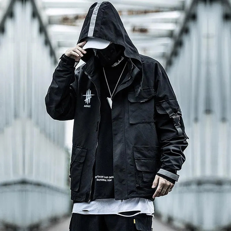 Hooded Tide Brand Jacket Functional Wind Coat