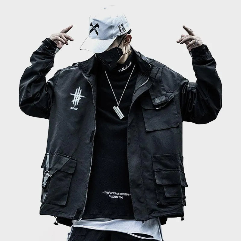 Hooded Tide Brand Jacket Functional Wind Coat
