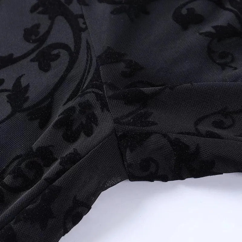 Make You Stay Lace Flare Pants