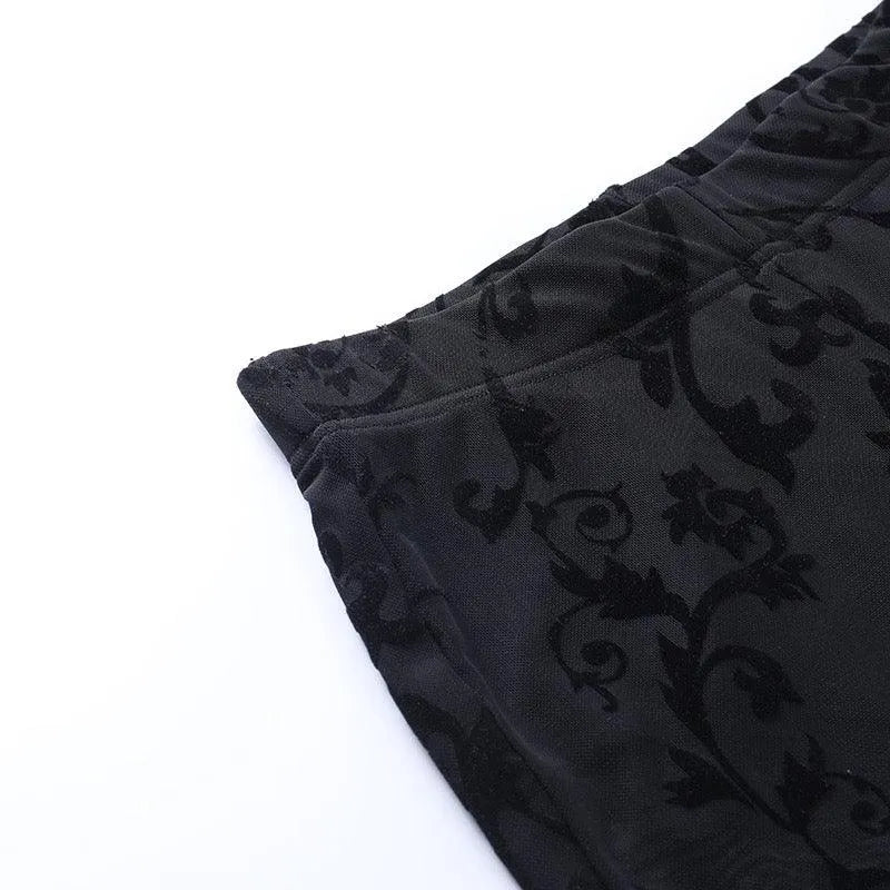Make You Stay Lace Flare Pants