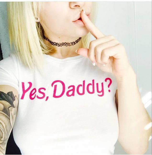 Yes DADDY? Sexy Crop Top