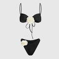 3D Flower Bikini Set