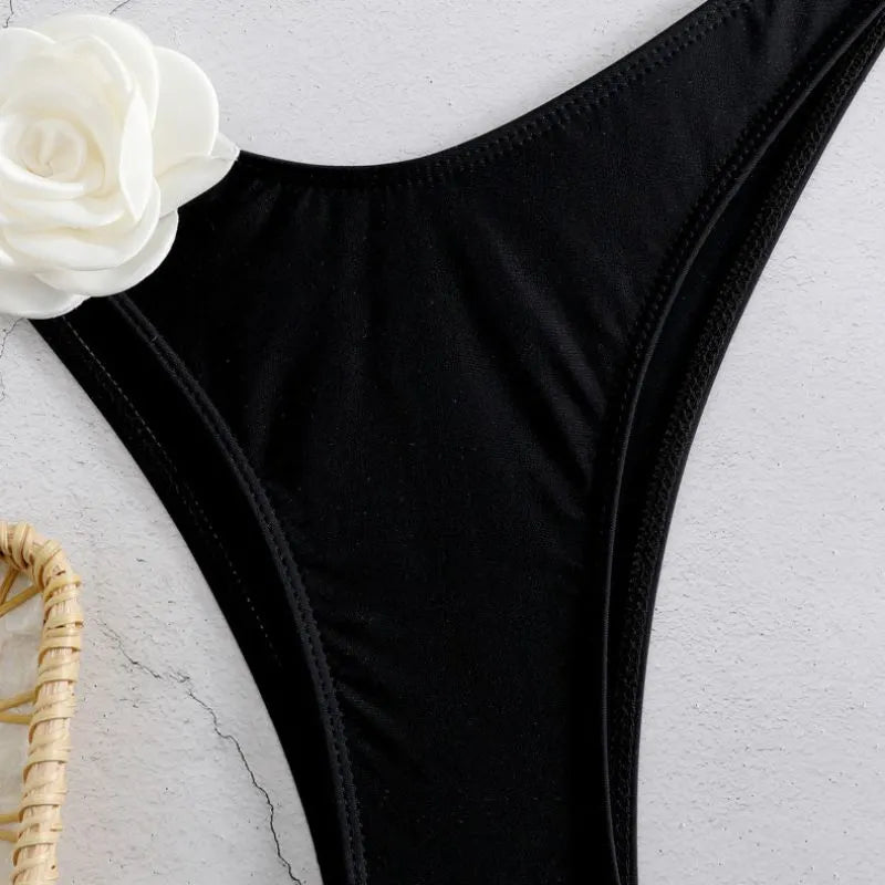 3D Flower Bikini Set