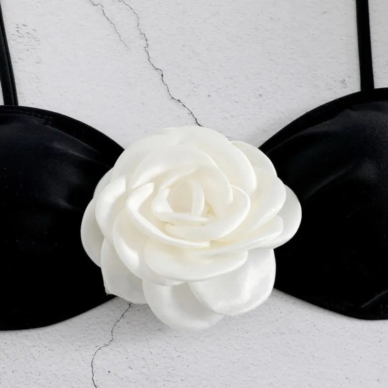 3D Flower Bikini Set