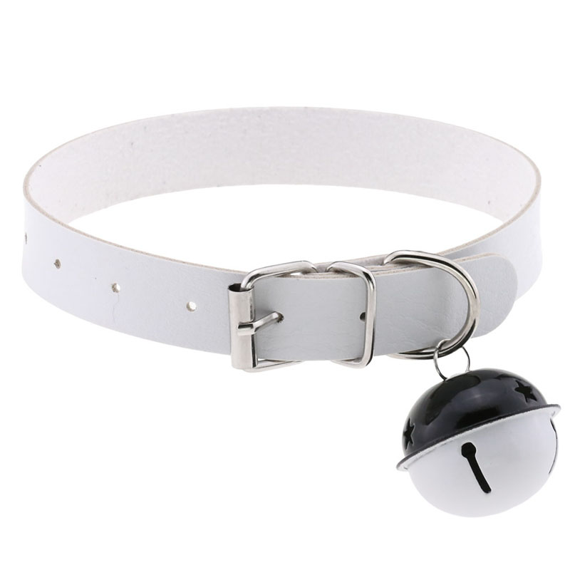 Gothic Two-color bell Pendant Choker