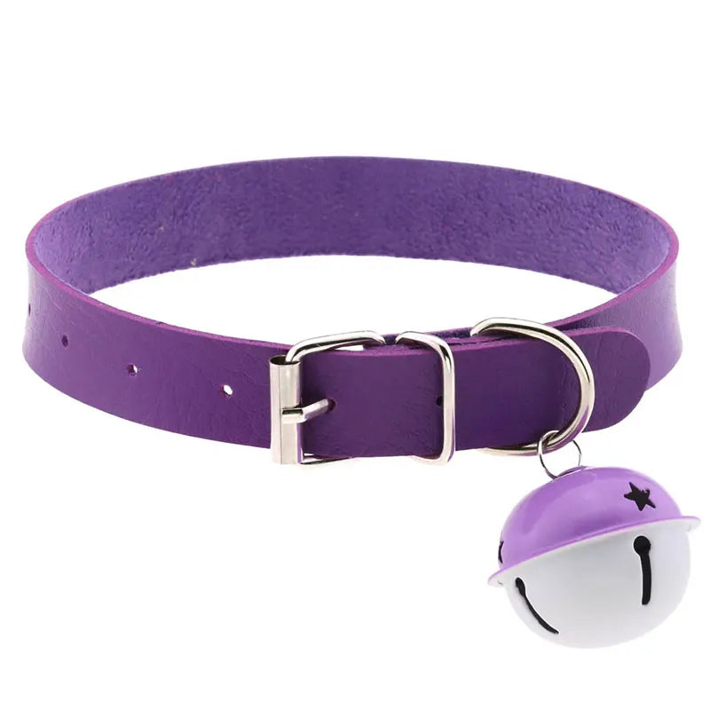 Gothic Two-color bell Pendant Choker