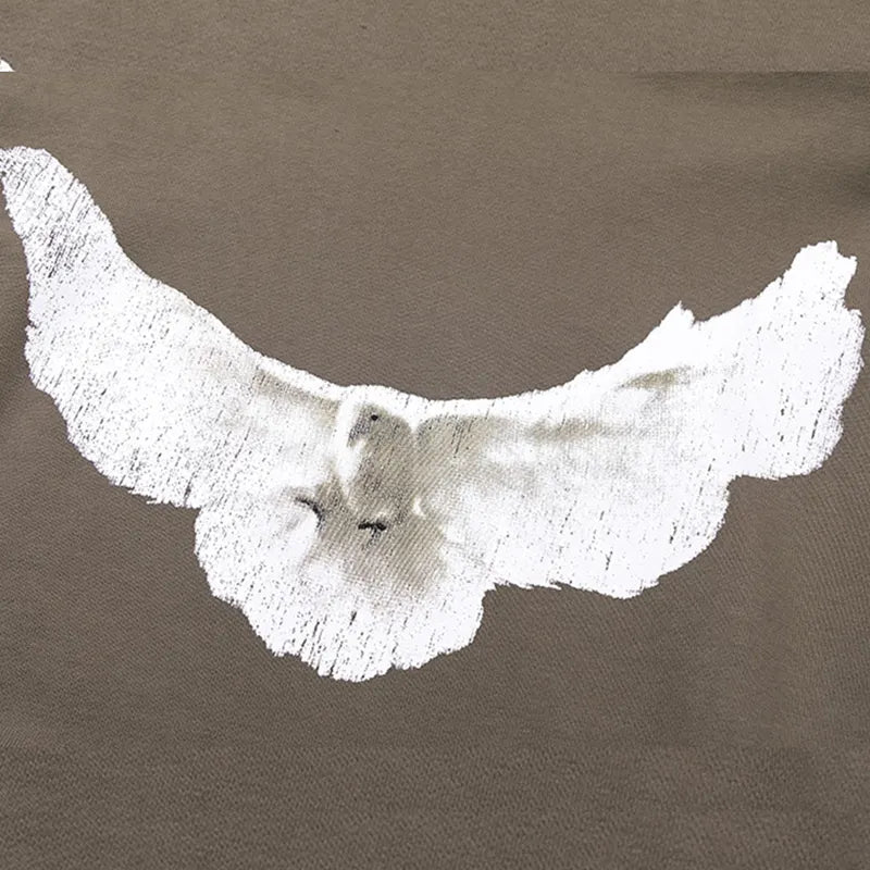 Peace Dove Oversized Unisex Hoodie